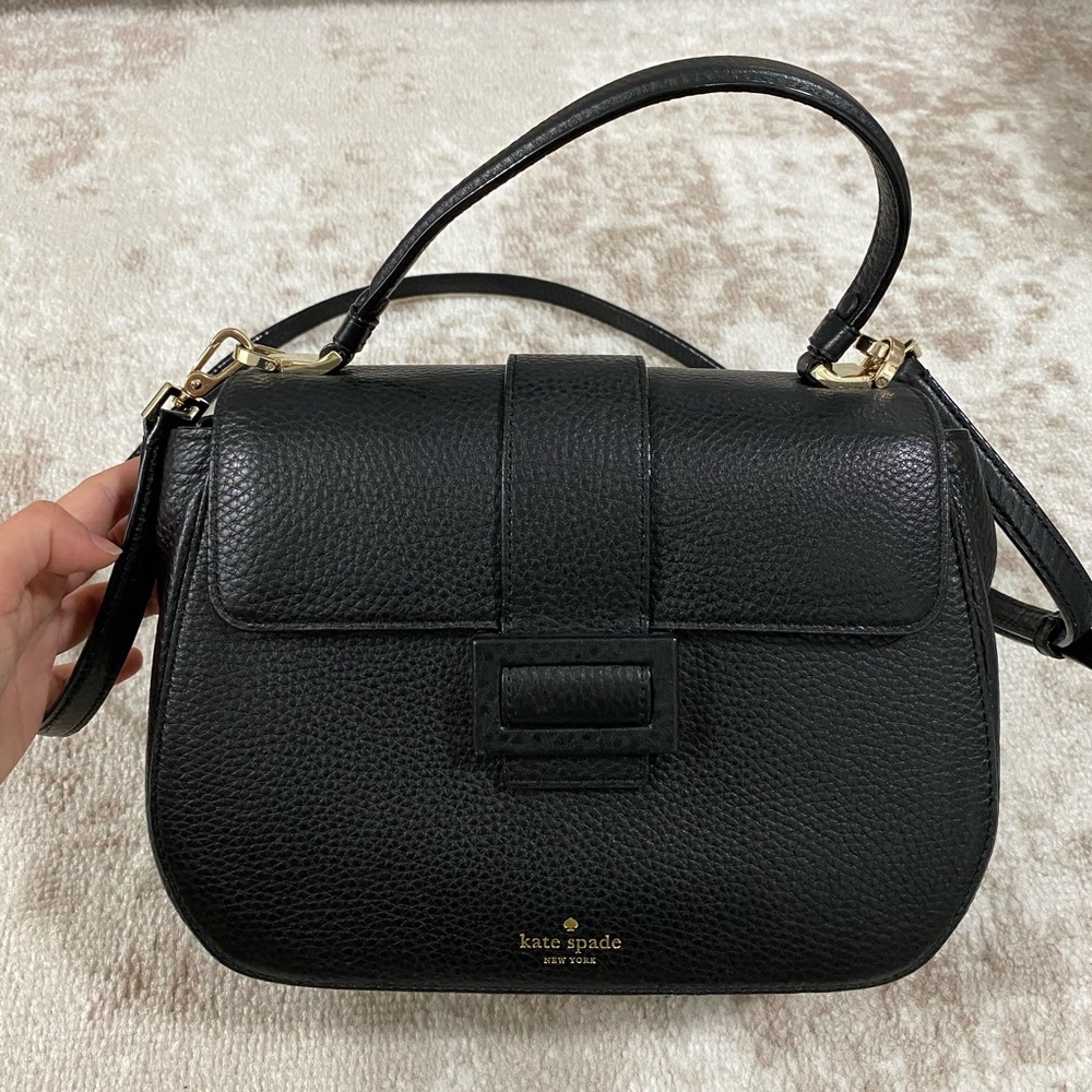 Kate Spade Carlyle Street Justina black leatherbag